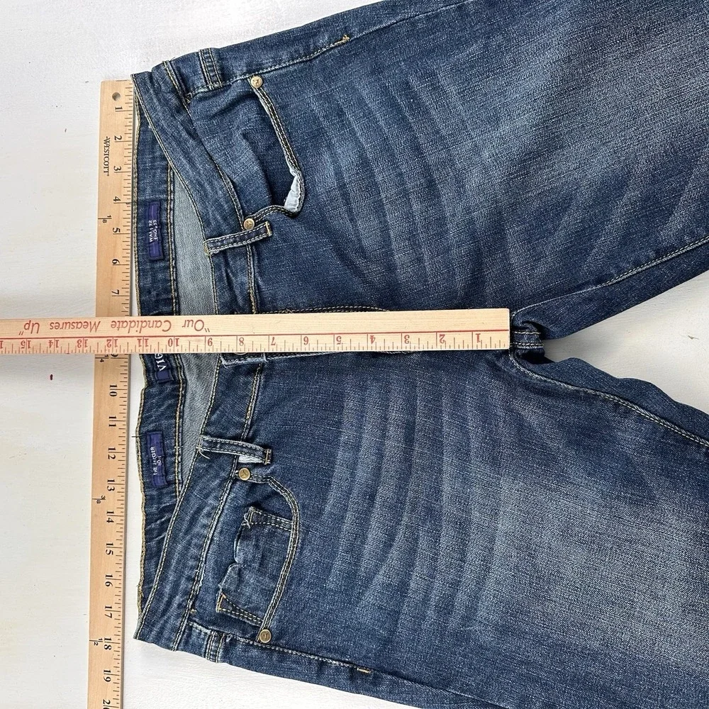 Y2K Vigoss The Jagger Boot Cut Jeans Medium‎ Blue Womne 32 X 33 Cotton Stretch
